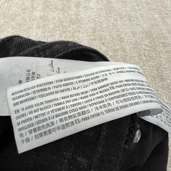 Abercrombie & Fitch High Rise Ripped Mom Jeans 26 / 2 Curve Love - Picture 10 of 10